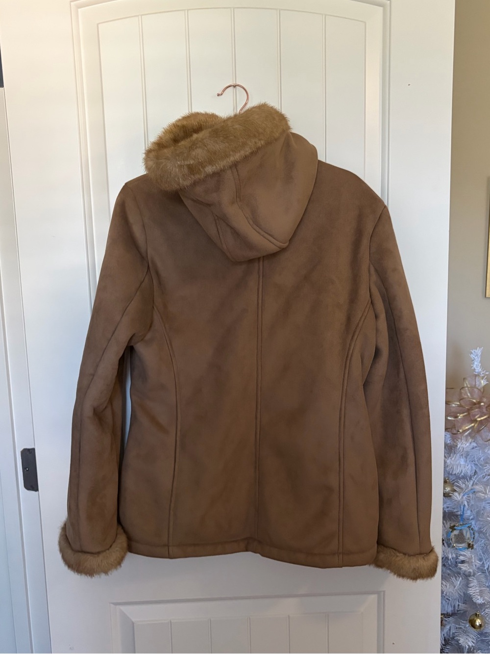 suede winter jacket - Picture 3 of 3